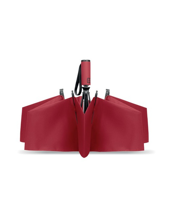 AGUMBE Parapluie tempête de 23" Couleurs : bordeaux objet publicitaire robuste