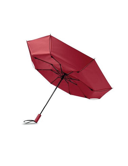 AGUMBE Parapluie tempête de 23" Couleurs : bordeaux personnalisable avec votre logo