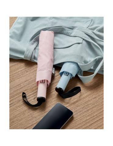 AGUMBE Parapluie tempête de 23" Couleurs : rose bébé cadeau affaires élégant