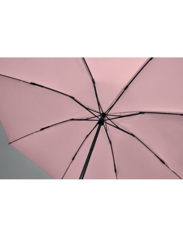 AGUMBE Parapluie tempête de 23" Couleurs : rose bébé objet promotionnel éco-responsable