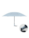 AGUMBE Parapluie tempête de 23" Couleurs : bleu bébé impression haute définition