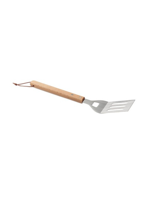 OPENCOOK Spatule pour barbecue en hêtre Couleurs : bois cadeau entreprise pas cher