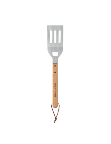 OPENCOOK Spatule pour barbecue en hêtre Couleurs : bois impression haute définition