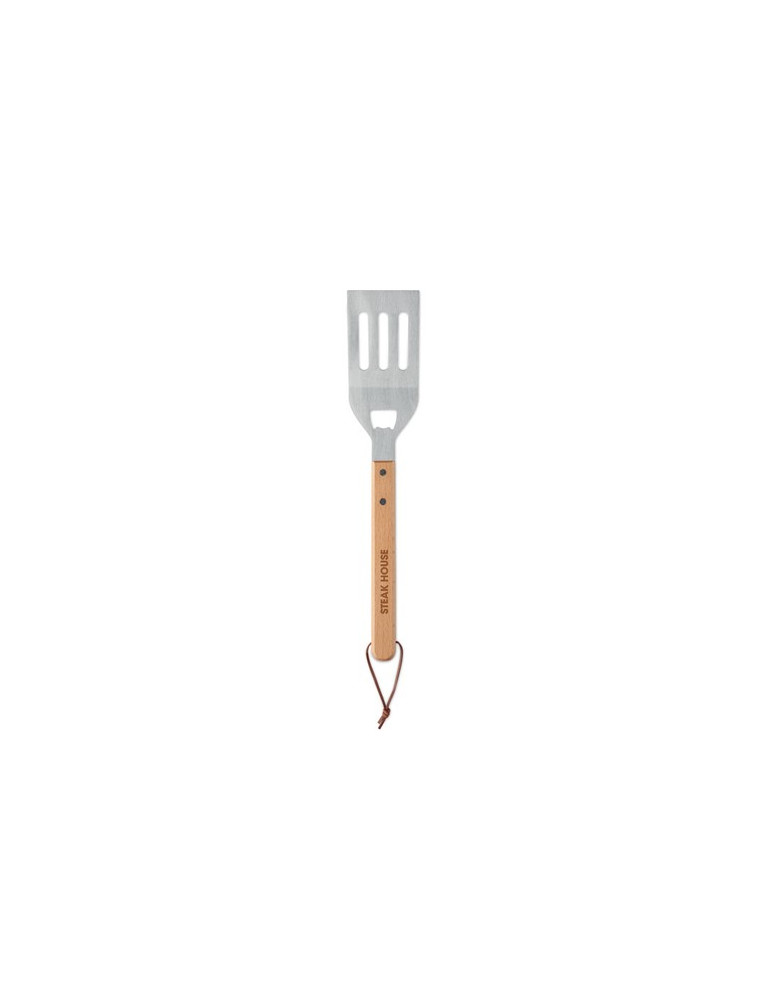 OPENCOOK Spatule pour barbecue en hêtre Couleurs : bois impression haute définition