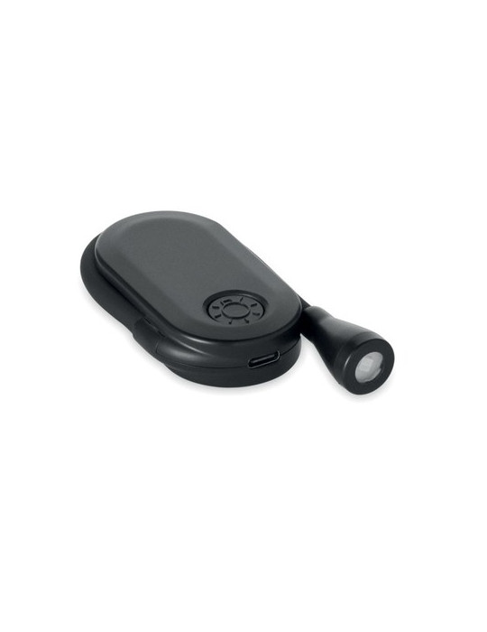 SCENE Lampe de poche rechargeable Couleurs : noir