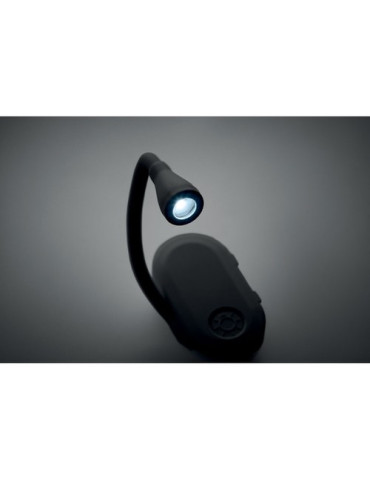 SCENE Lampe de poche rechargeable Couleurs : noir impression logo haute qualité