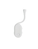 SCENE Lampe de poche rechargeable Couleurs : blanc objet promotionnel éco-responsable