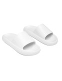 EVASLIDE Claquettes en EVA Taille 44/45 Couleurs : blanc personnalisable avec votre logo