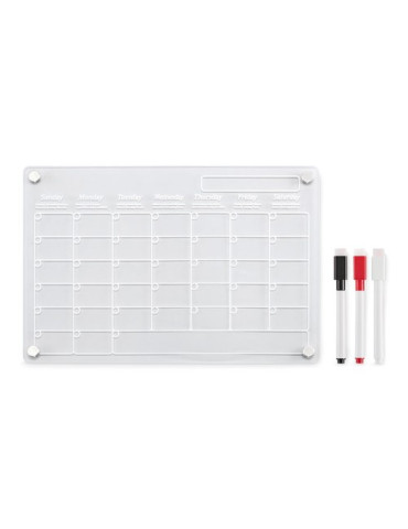 PLANIT Planificateur magnétique Couleurs : transparent