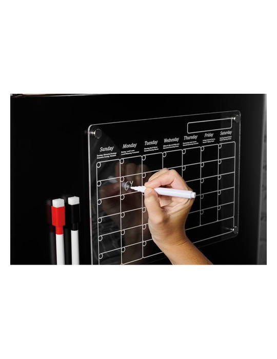 PLANIT Planificateur magnétique Couleurs : transparent goodies publicitaire événementiel