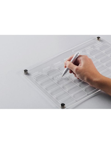 PLANIT Planificateur magnétique Couleurs : transparent impression haute définition