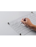 PLANIT Planificateur magnétique Couleurs : transparent impression haute définition