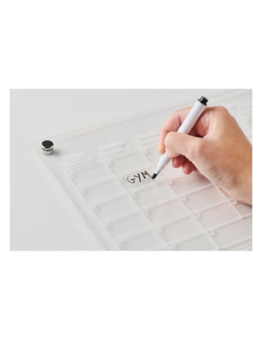 PLANIT Planificateur magnétique Couleurs : transparent objet promotionnel éco-responsable