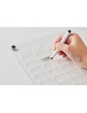 PLANIT Planificateur magnétique Couleurs : transparent objet promotionnel éco-responsable