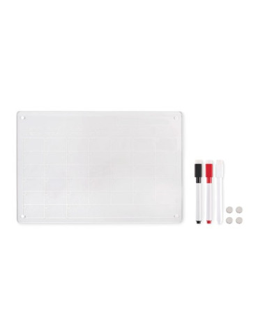 PLANIT Planificateur magnétique Couleurs : transparent cadeau collaborateur premium