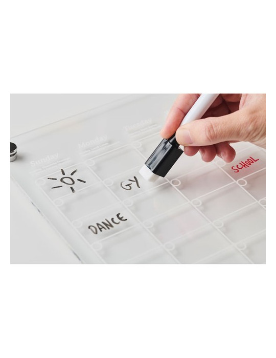 PLANIT Planificateur magnétique Couleurs : transparent personnalisation rapide en France