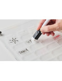 PLANIT Planificateur magnétique Couleurs : transparent personnalisation rapide en France