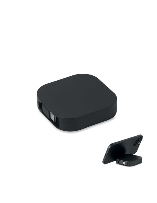 LINEA 100 Câble rétractable de W Couleurs : noir