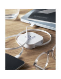 LINEA 100 Câble rétractable de W Couleurs : blanc cadeau collaborateur premium