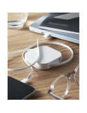 LINEA 100 Câble rétractable de W Couleurs : blanc accessoire événementiel unique