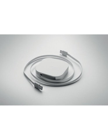 LINEA 100 Câble rétractable de W Couleurs : blanc personnalisation sur mesure