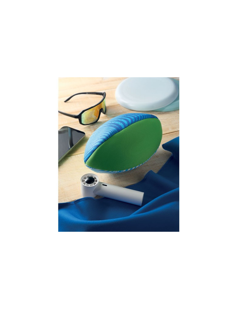 GRAB Ballon de rugby plage Couleurs : multicolore impression haute définition