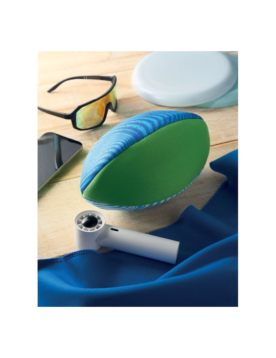 GRAB Ballon de rugby plage Couleurs : multicolore impression haute définition