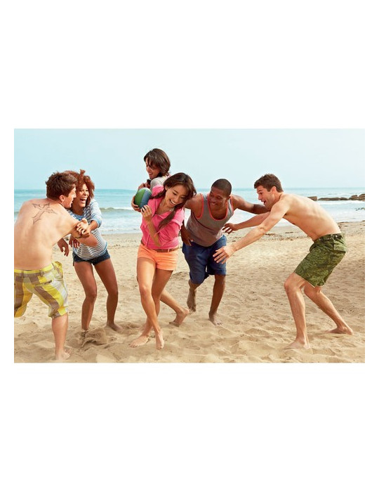 GRAB Ballon de rugby plage Couleurs : multicolore cadeau collaborateur premium