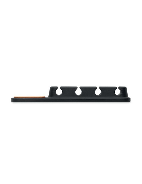 ORDER Séparateur câbles en silicone Couleurs : noir goodies publicitaire événementiel