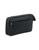 VANIT Trousse de toilette 600D RPET Couleurs : noir