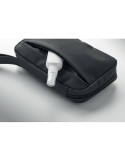 VANIT Trousse de toilette 600D RPET Couleurs : noir accessoire événementiel unique