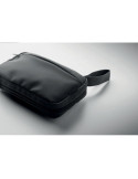 VANIT Trousse de toilette 600D RPET Couleurs : noir cadeau client original