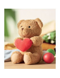 SNUGGLE Grand Ourson avec cœur 23cm Couleurs : rouge goodies publicitaire événementiel
