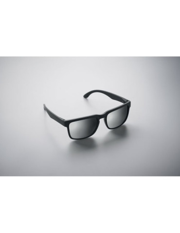 CRETE Lunettes de soleil UV400 Couleurs : argenté brillant cadeau affaires élégant