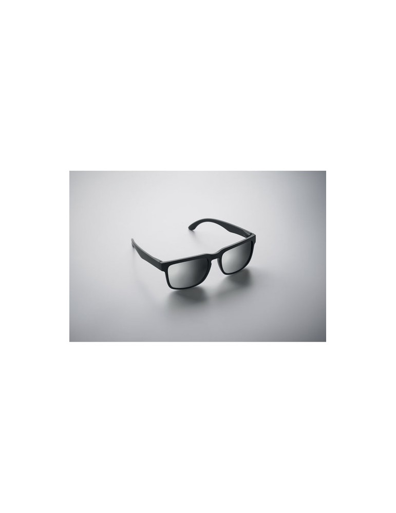 CRETE Lunettes de soleil UV400 Couleurs : argenté brillant cadeau affaires élégant