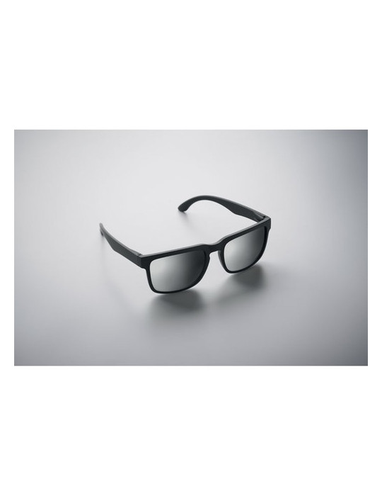 CRETE Lunettes de soleil UV400 Couleurs : argenté brillant cadeau affaires élégant