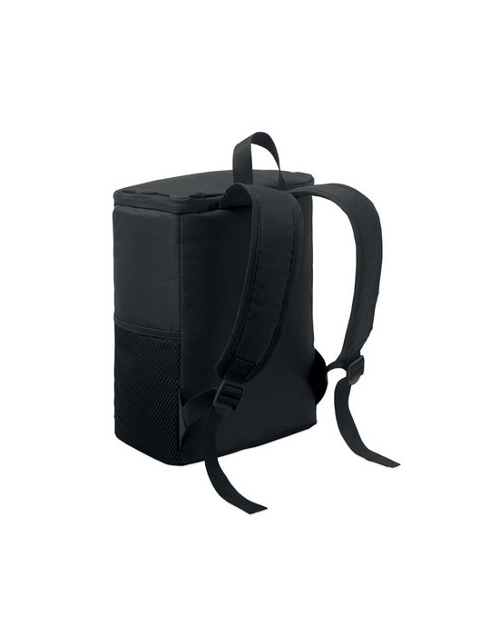 MUFRIO Sac à dos isotherme RPET Couleurs : noir cadeau entreprise pas cher