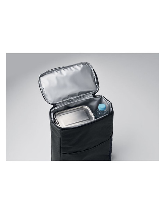 MUFRIO Sac à dos isotherme RPET Couleurs : noir cadeau affaires élégant