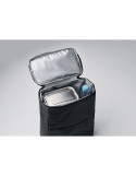 MUFRIO Sac à dos isotherme RPET Couleurs : noir cadeau affaires élégant