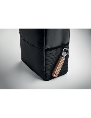 MUFRIO Sac à dos isotherme RPET Couleurs : noir objet promo petit budget