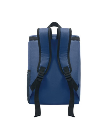 MUFRIO Sac à dos isotherme RPET Couleurs : bleu objet promotionnel éco-responsable