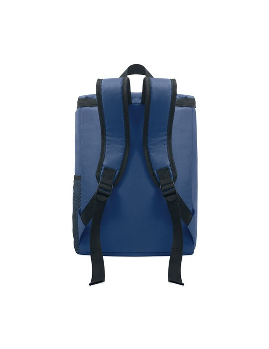 MUFRIO Sac à dos isotherme RPET Couleurs : bleu objet promotionnel éco-responsable