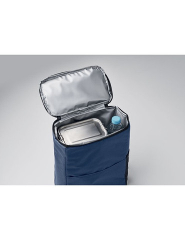 MUFRIO Sac à dos isotherme RPET Couleurs : bleu marquage couleur éclatante