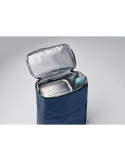 MUFRIO Sac à dos isotherme RPET Couleurs : bleu marquage couleur éclatante