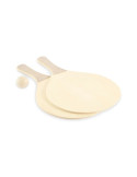 IWON Set de raquettes plage Couleurs : bois objet promotionnel éco-responsable