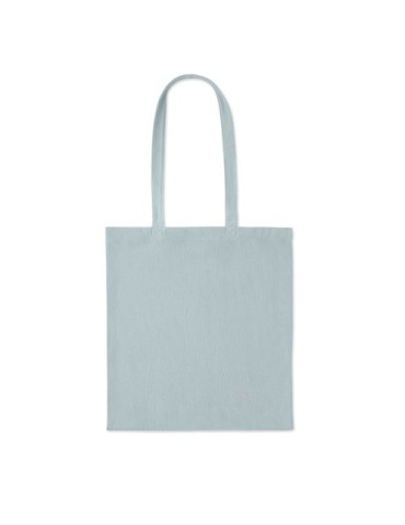 CORDY B Sac shopping en velours côtelé Couleurs : bleu bébé 2