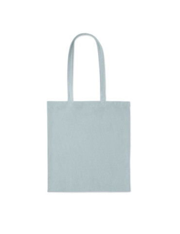 CORDY B Sac shopping en velours côtelé Couleurs : bleu bébé objet promotionnel éco-responsable