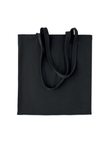 CORDY B Sac shopping en velours côtelé Couleurs : noir cadeau entreprise pas cher
