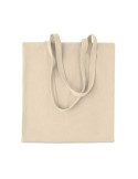 CORDY B Sac shopping en velours côtelé Couleurs : beige personnalisable avec votre logo