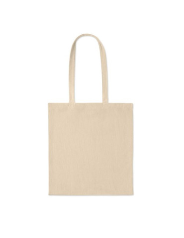 CORDY B Sac shopping en velours côtelé Couleurs : beige goodies publicitaire événementiel